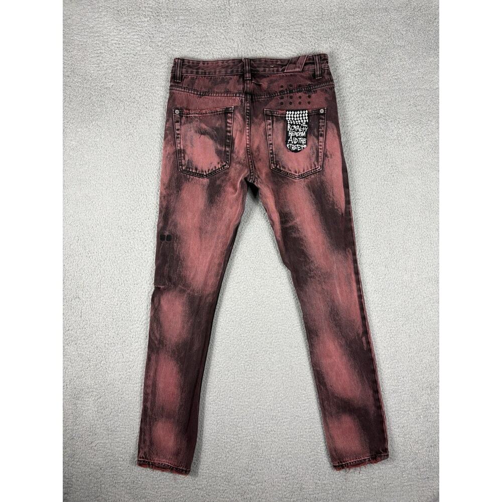 Ksubi Jeans Men’s 31 Chitch Super Nature Slim Stretch Button Fly Grunge Punk